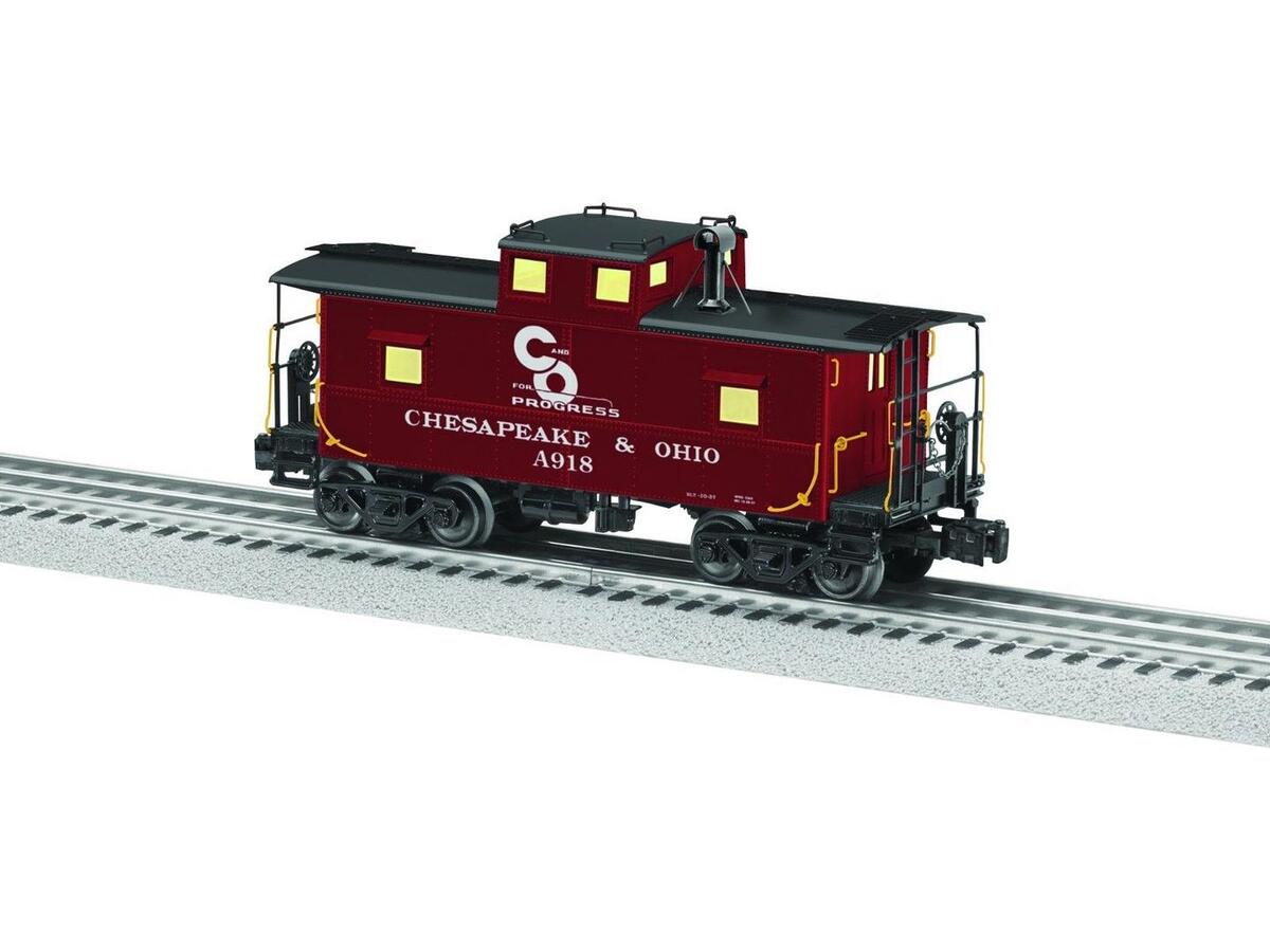 Lionel 6-84135 O Chesapeake & Ohio Northeast Caboose #A918 – Trainz