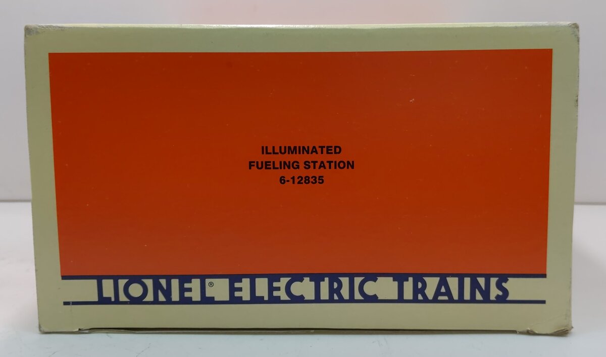Lionel 6-12835 O Illuminated Operating Diesel Fueling Station LN/Box