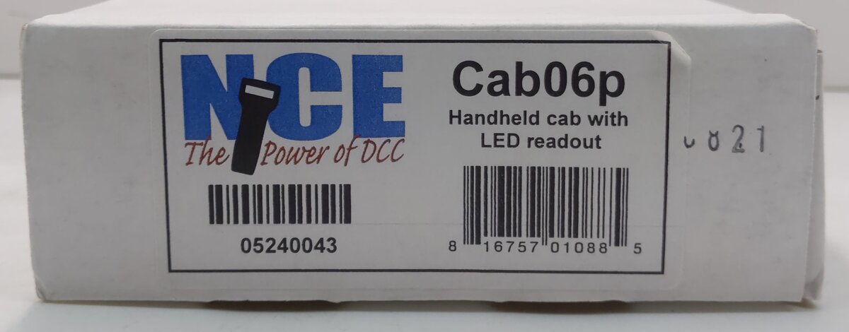 NCE Corporation 043 CAB06P Engineer Cab Controller with LED Display