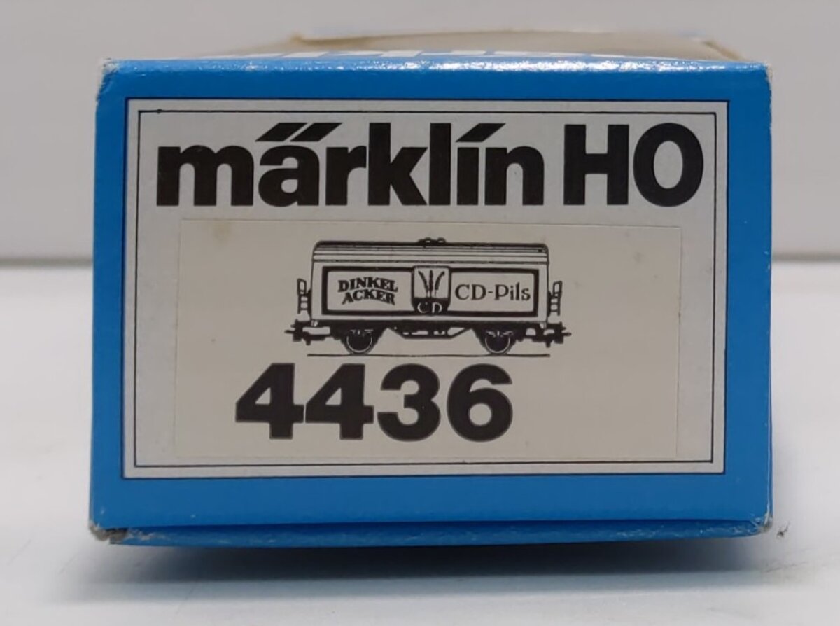 Marklin 4436 HO Scale Dinkel Acker Freight Car LN/Box