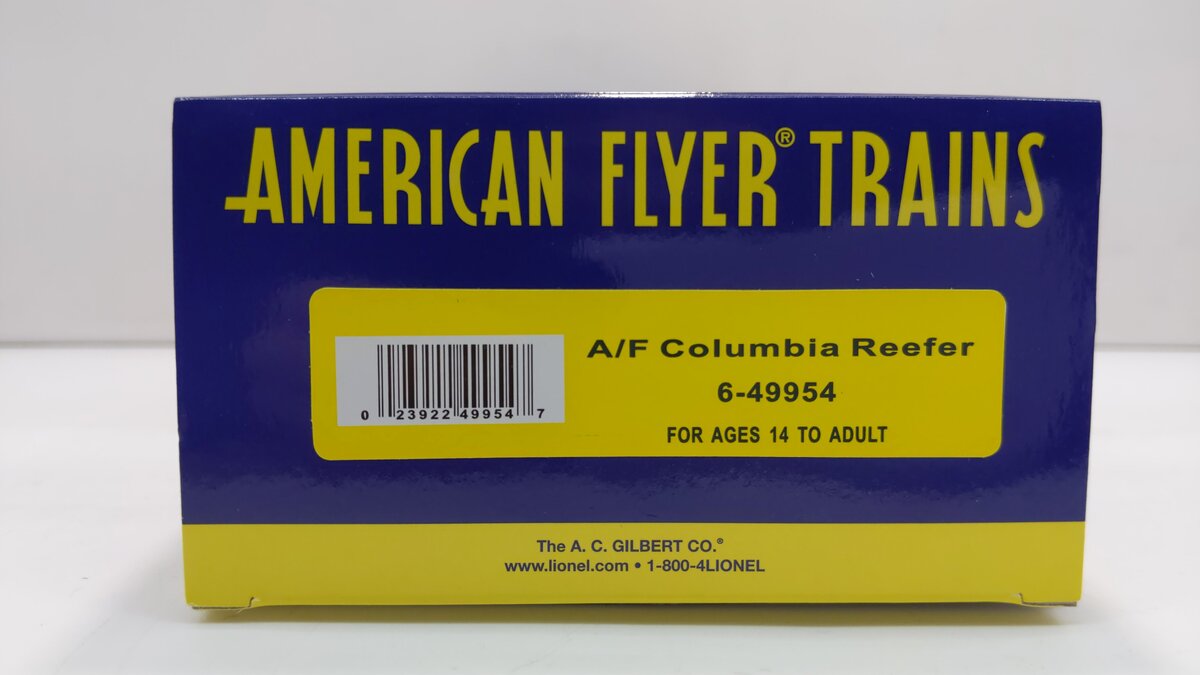 American Flyer 6-49954 S Columbia Soups Wood-Sided Reefer NIB