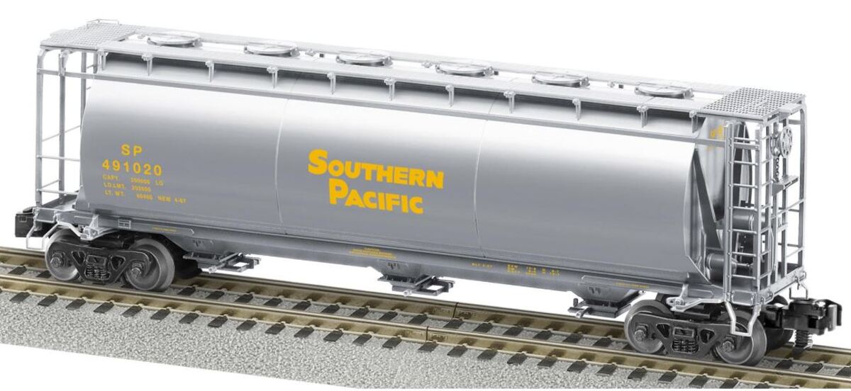 American Flyer 6-48643 S Scale Southern Pacific Cylindrical Hopper LN/Box