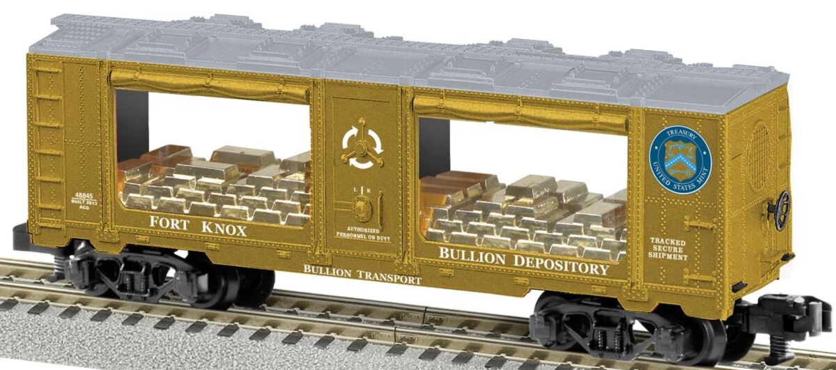 American Flyer 6-48845 S Gauge Fort Knox Mint Car NIB