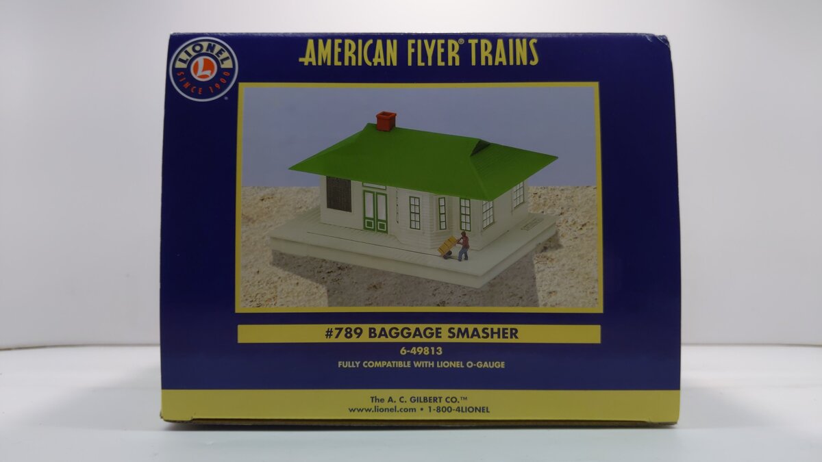 American Flyer 6-49813 S Scale #789 Baggage Smasher LN/Box