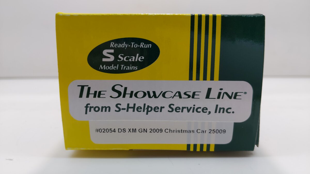 S-Helper 02054 S Great Northern 20009 Christmas Car #25009 LN/Box