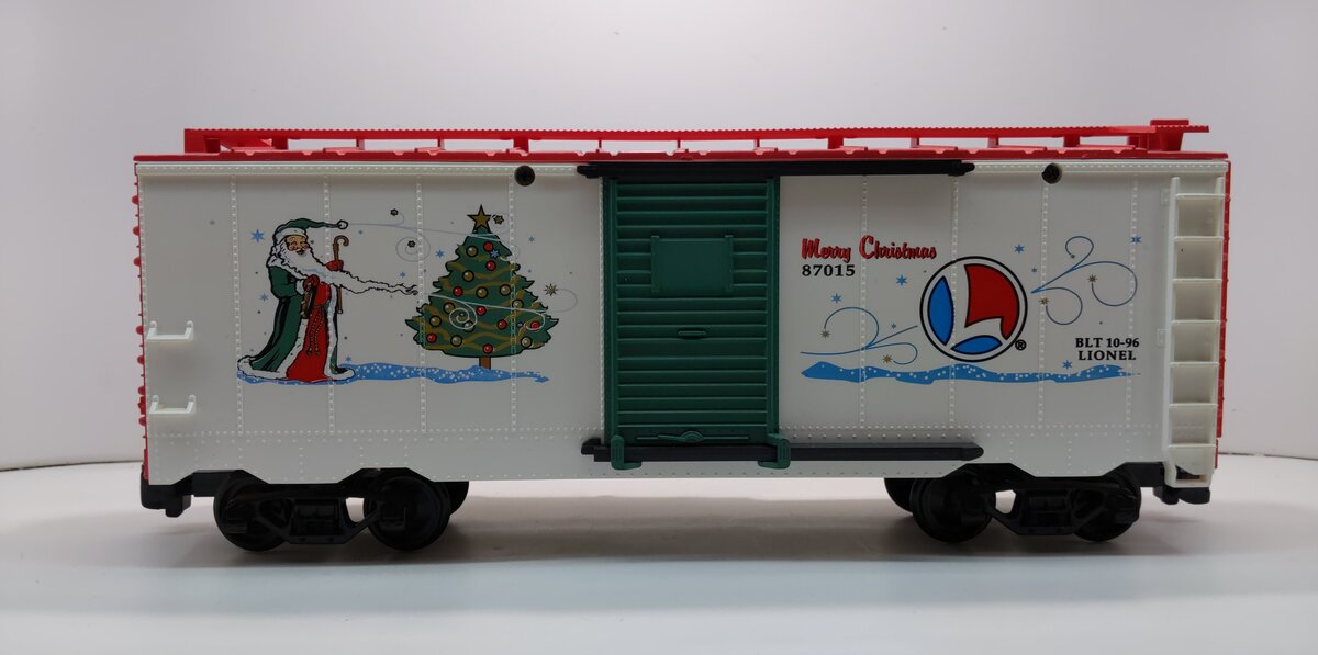 Lionel 8-87015 G Scale 1996 Christmas Boxcar LN/Box