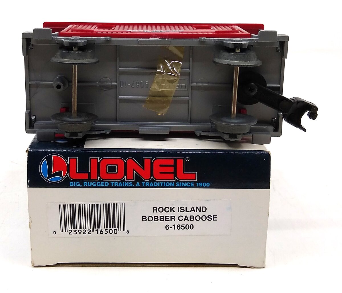 Lionel 6-16500 O Scale Rock Island Bobber Caboose EX/Box