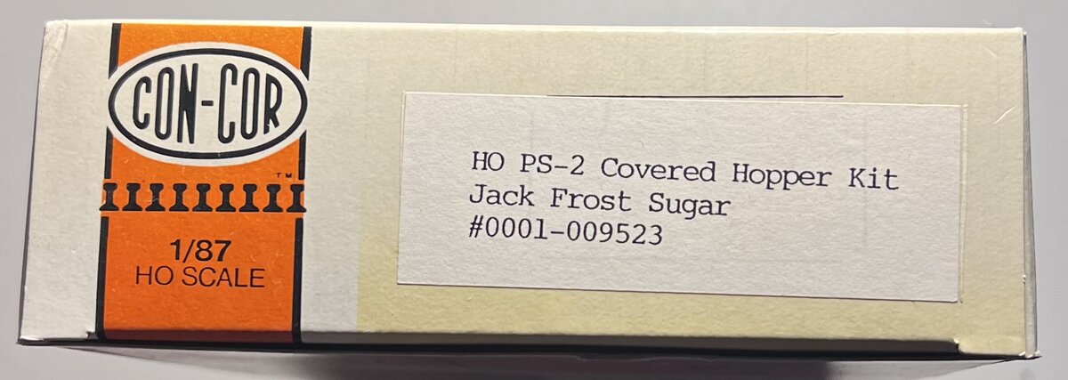 Con-Cor 0001-009523 HO Scale Jack Frost PS2 Covered Hopper Kit #305