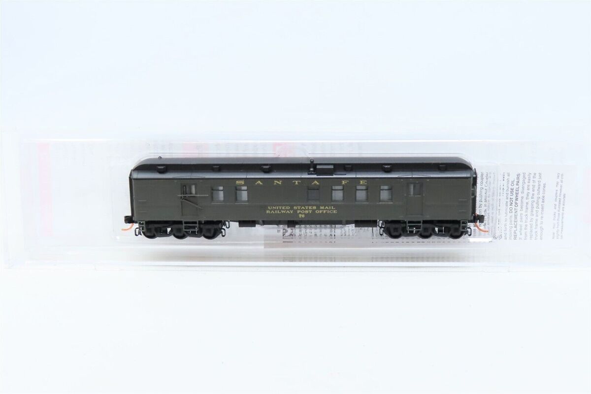Micro-Trains 14000040 N Scale ATSF Railway Post Office Car #76