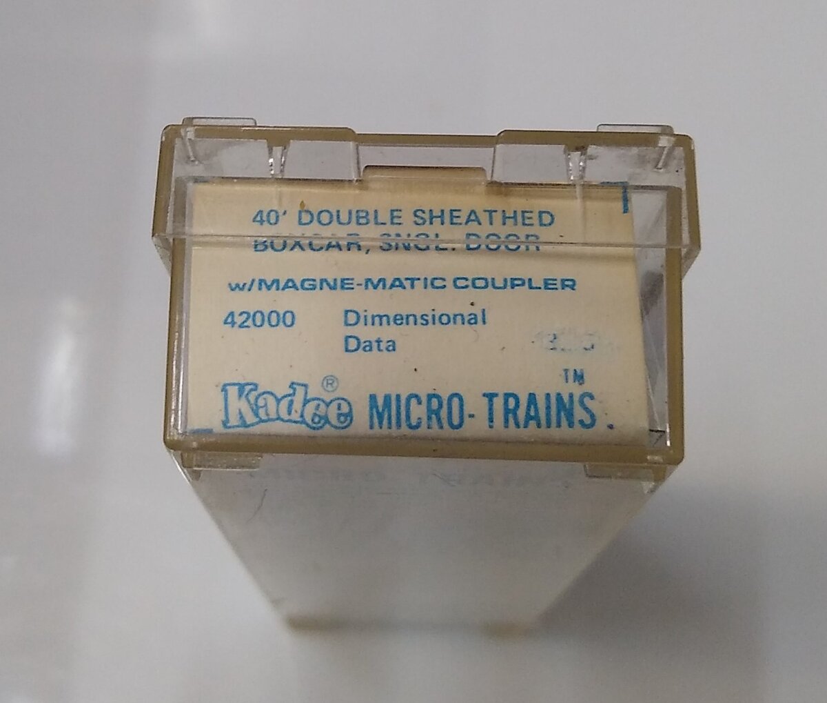 Micro-Trains 04200000 N 40' Single Door Double Sheathed Boxcar