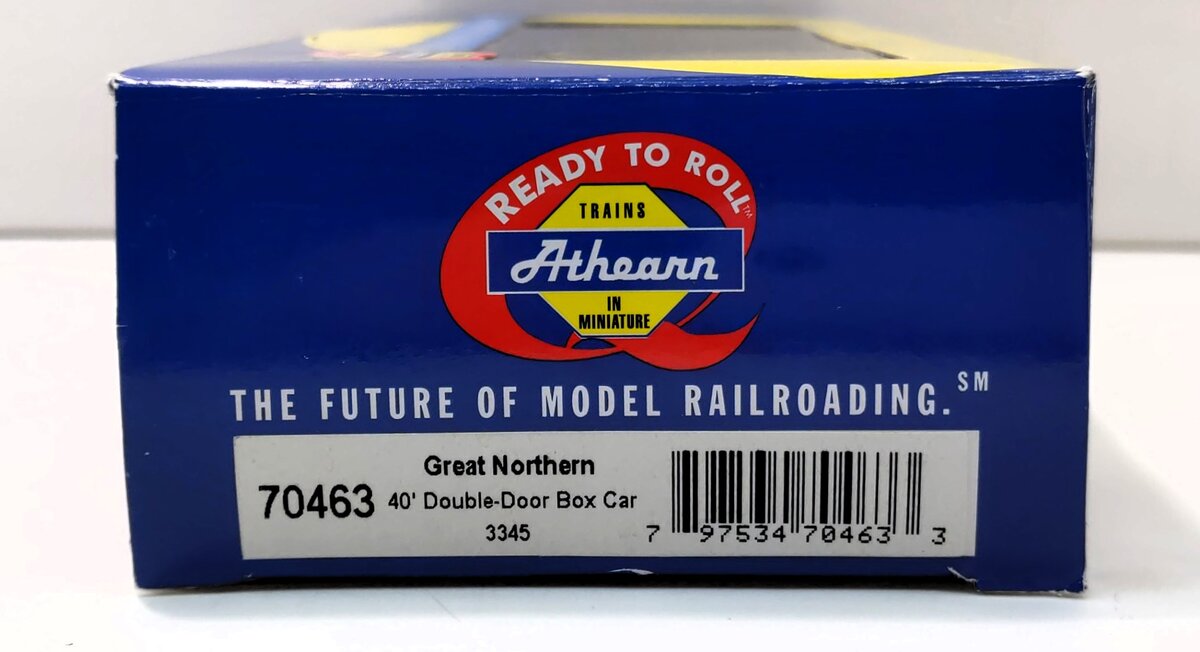 Athearn 70463 HO Great Northern 40' Double-Door Box Car #3345