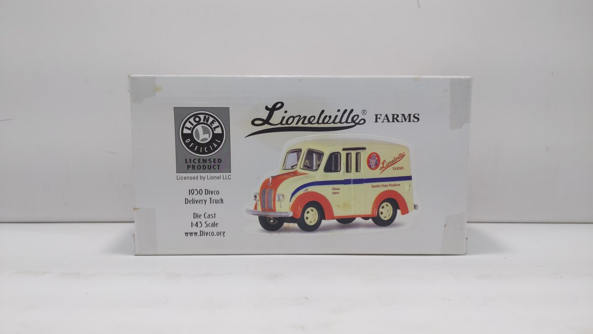 Lionel 1:43 1950 Lionelville Farms Divco Delivery Truck Diecast