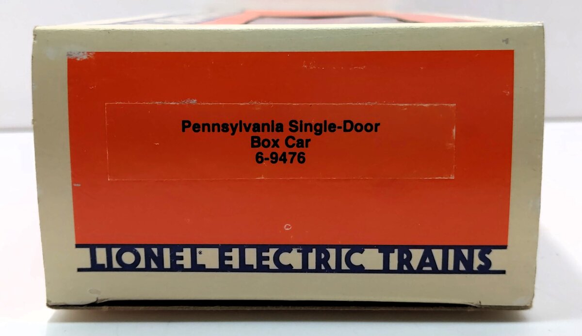 Lionel 6-9476 O Gauge Pennsylvania Railroad Single Door Boxcar #9476 NIB
