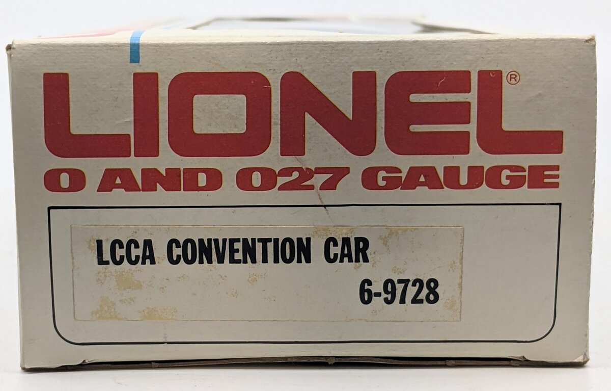 Lionel 6-9728 O Gauge Union Pacific LCCA Bi-level Stock Convention Car #9728 NIB