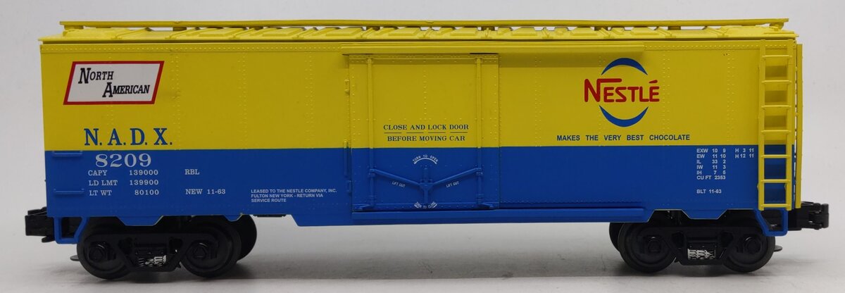 MTH 20-94015 O Gauge Nestle Reefer Car #8209 LN/Box