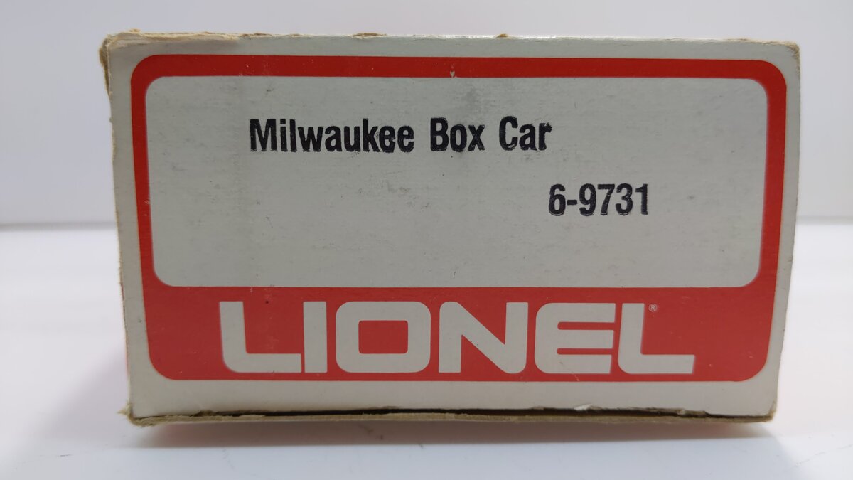 Lionel 6-9731 O Gauge Milwaukee Road Boxcar LN/Box