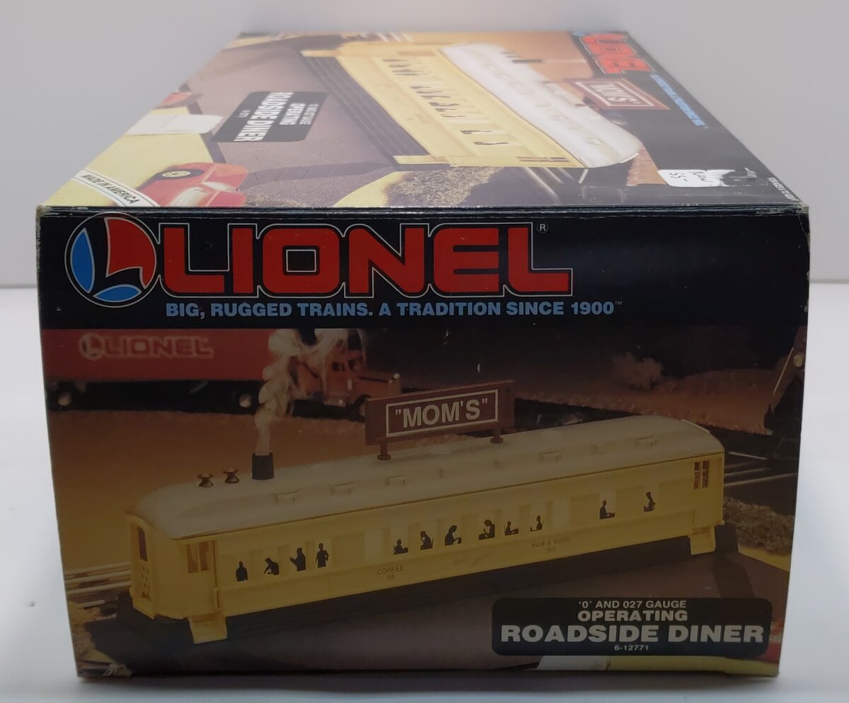 Lionel 6-12771 O Mom's Roadside Diner w/ Smoke LN/Box