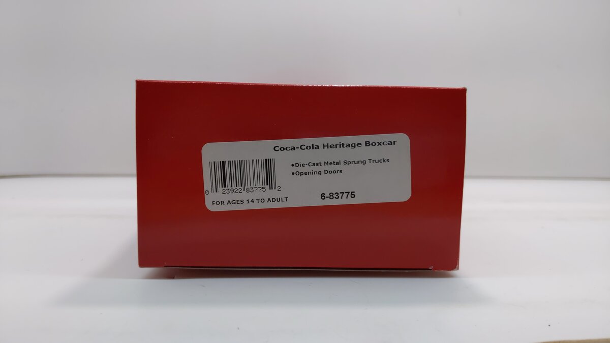 Lionel 6-83775 O Coca-Cola™ Heritage Military Boxcar #1 LN/Box