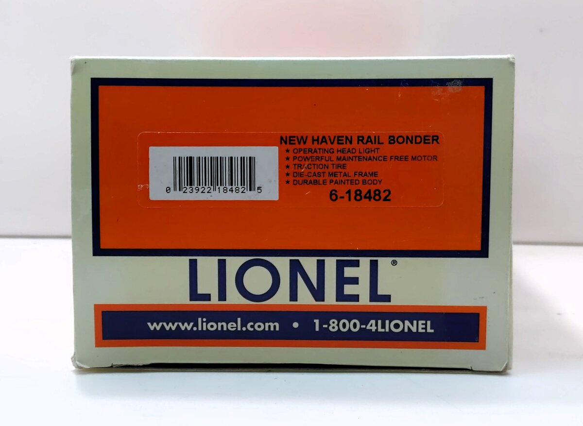Lionel 6-18482 O Gauge New Haven Rail Bonder Motorized Unit #16 LN/Box