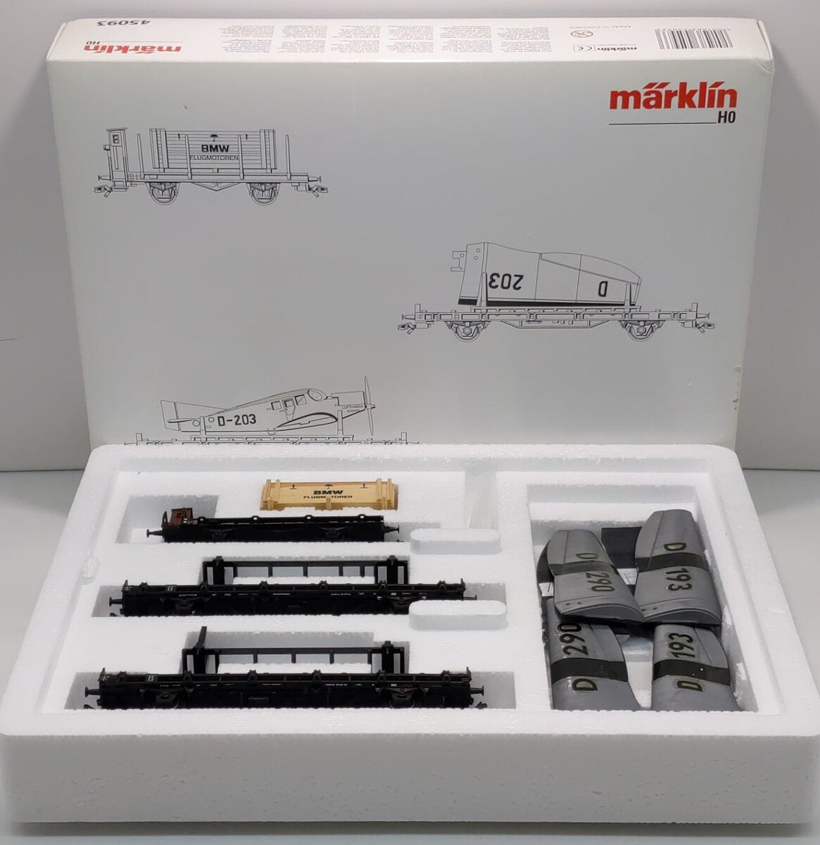 Marklin 45093 HO Scale German Imperial Railway Airport Transport