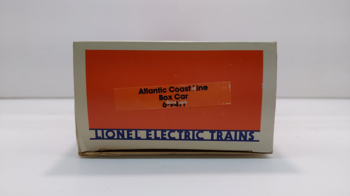 Lionel 6-9471 O Gauge Atlantic Coast Line Boxcar LN/Box