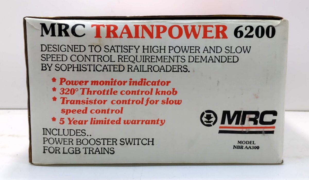MRC 6200 Trainpower Power Pack (Silver)