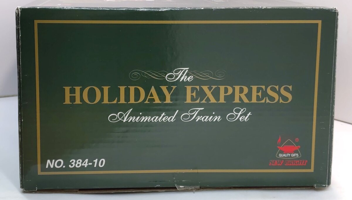New Bright 384-10 G Musical Train Station LN/Box