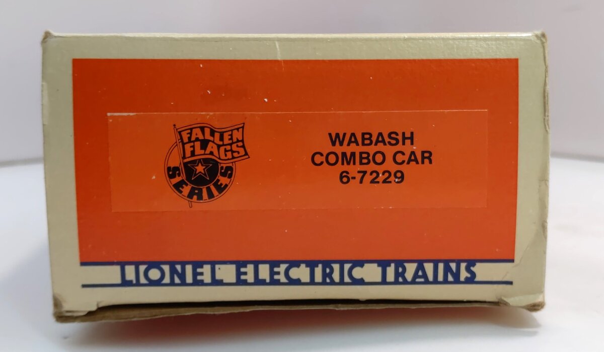 Lionel 6-7229 O Gauge Wabash Combination Car NIB
