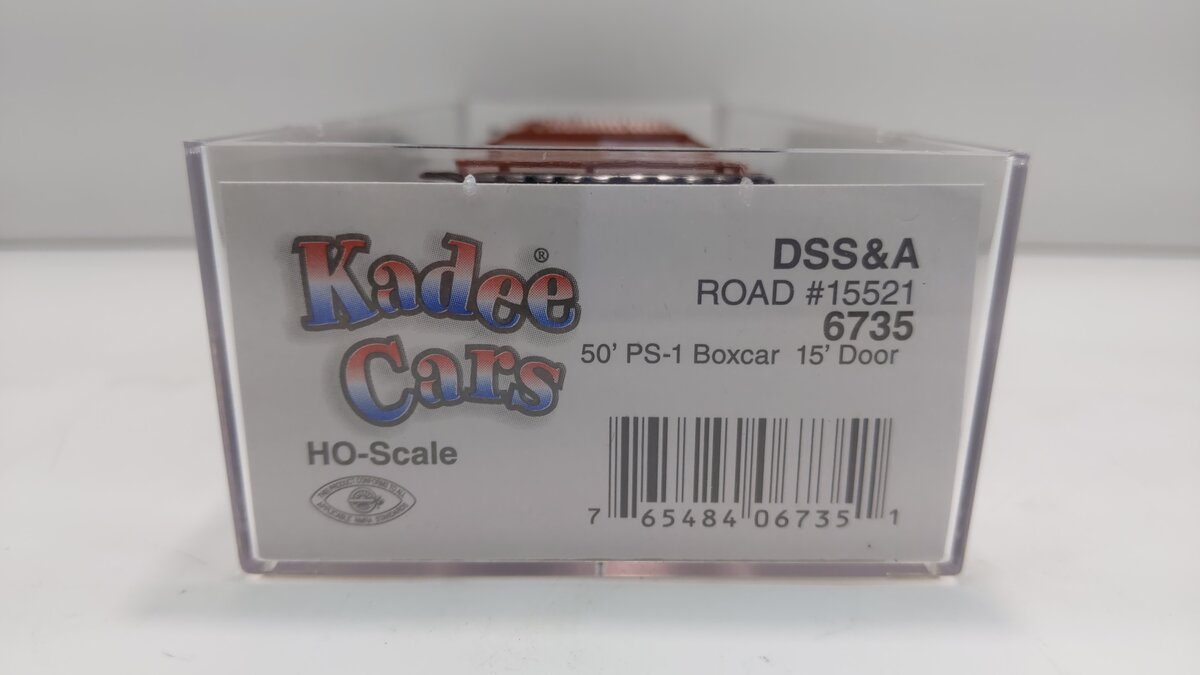 Kadee 6735 HO Duluth, South Shore & Atlantic 50' PS-1 Boxcar #15521