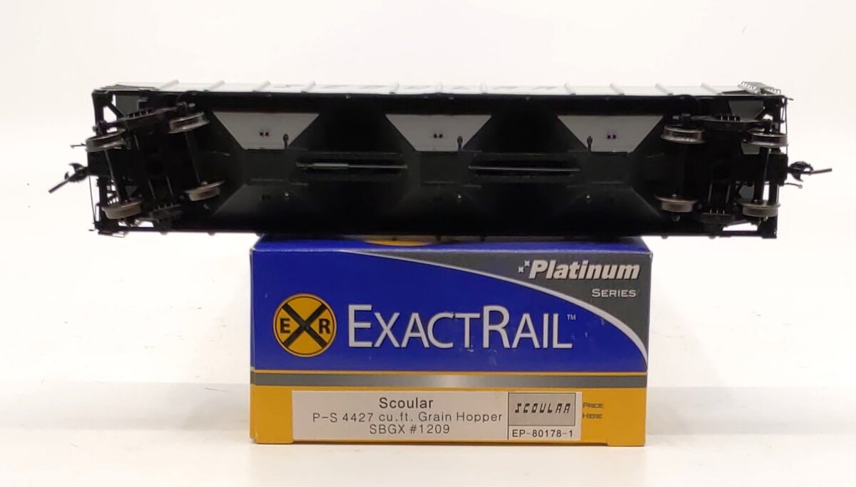 ExactRail EP-80178-1 HO Scoular P-S 4427 Cu. Ft. Grain Hopper #1209 LN/Box