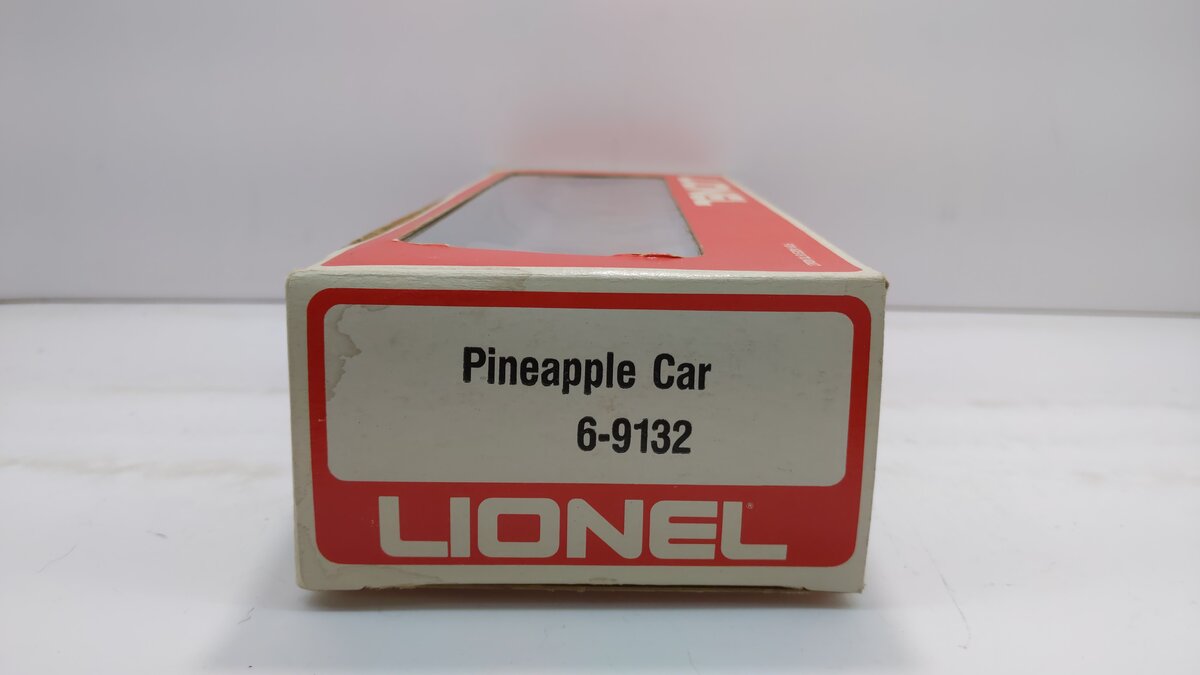 Lionel 6-9132 O Gauge Libbys Crushed Pineapple Vat Car VG/Box