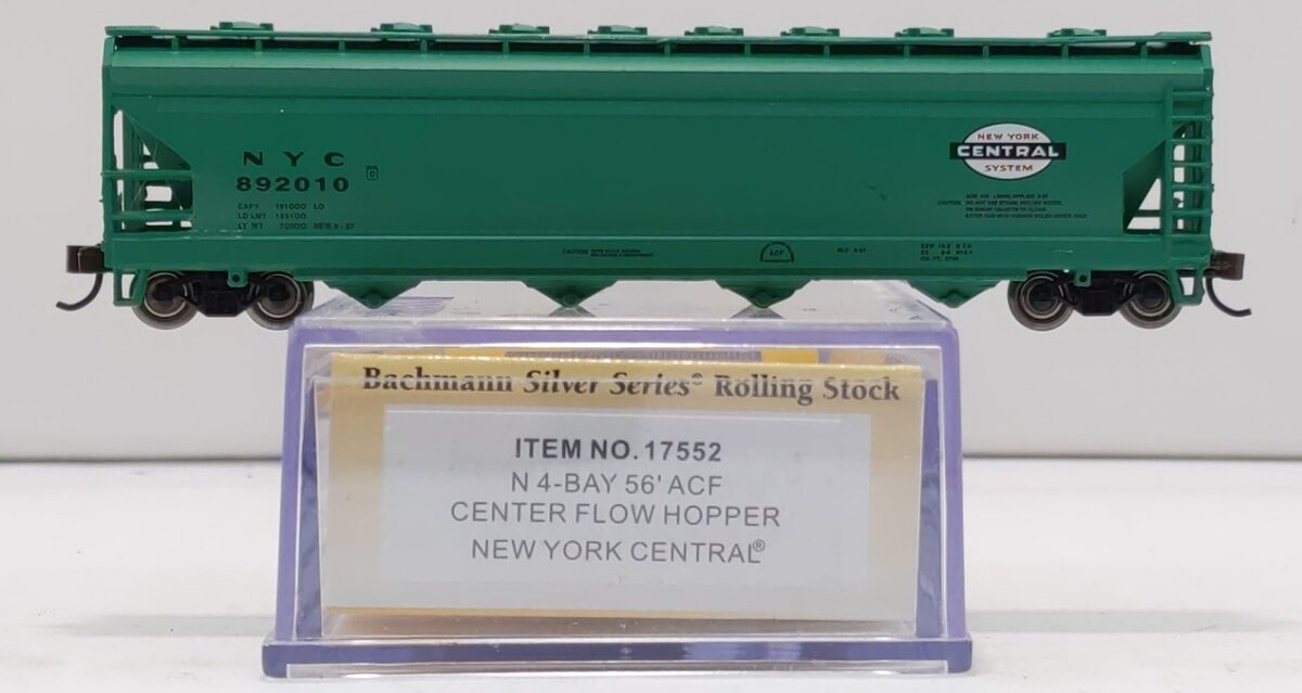 Bachmann 17552 N New York Central ACF 56' 4-Bay Center Flow Hopper