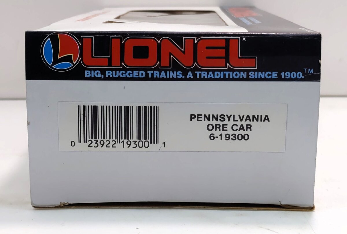 Lionel 6-19300 O Gauge Pennsylvania Ore Car #19300 LN/Box