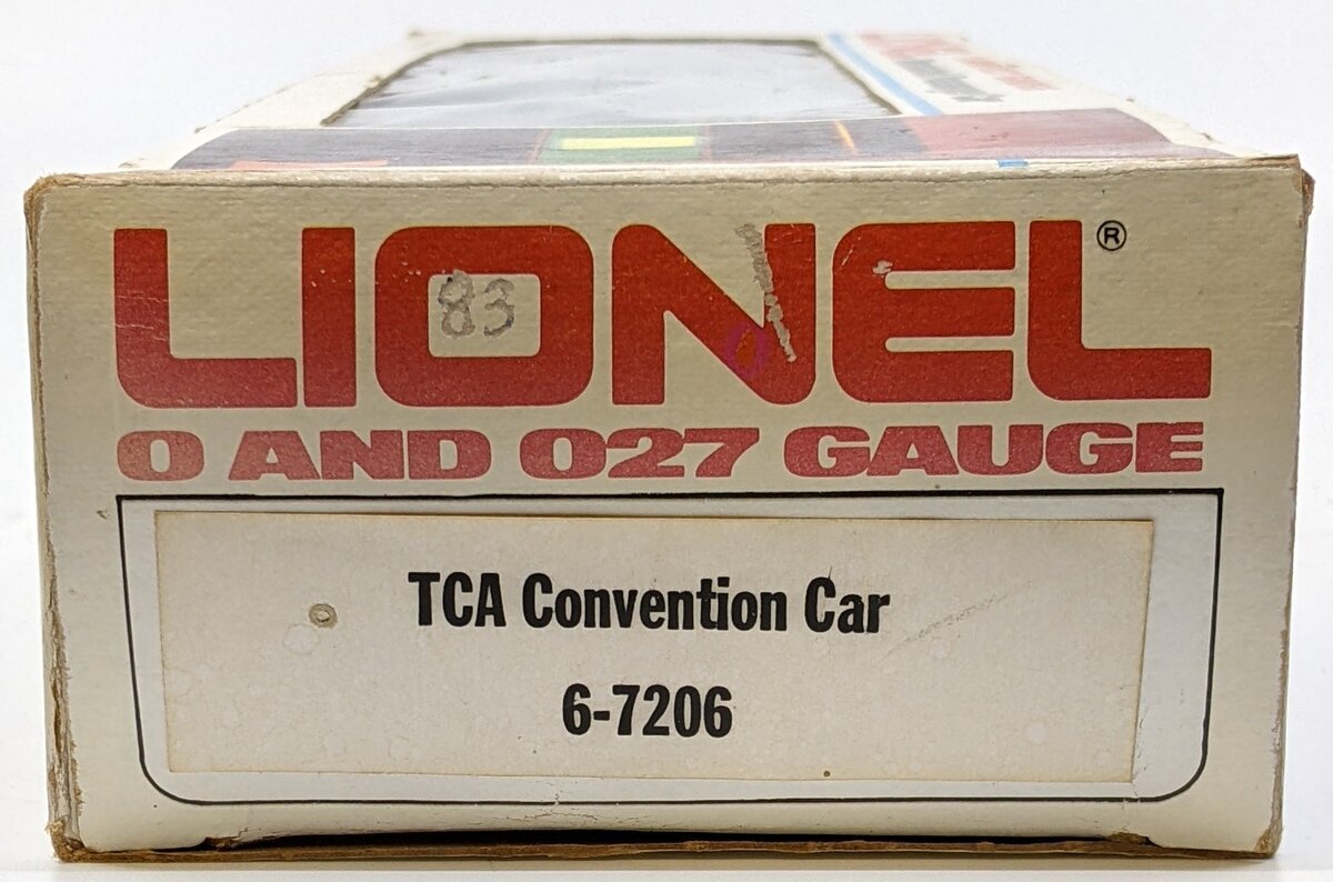Lionel 6-7206 O Gauge TCA 1983 Great Lakes Limited "Louisville" Passenger Car LN/Box