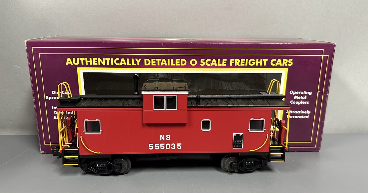 MTH 20-91119 O-Gauge Norfolk Sourthern Extended Vision Caboose #555035 LN/Box