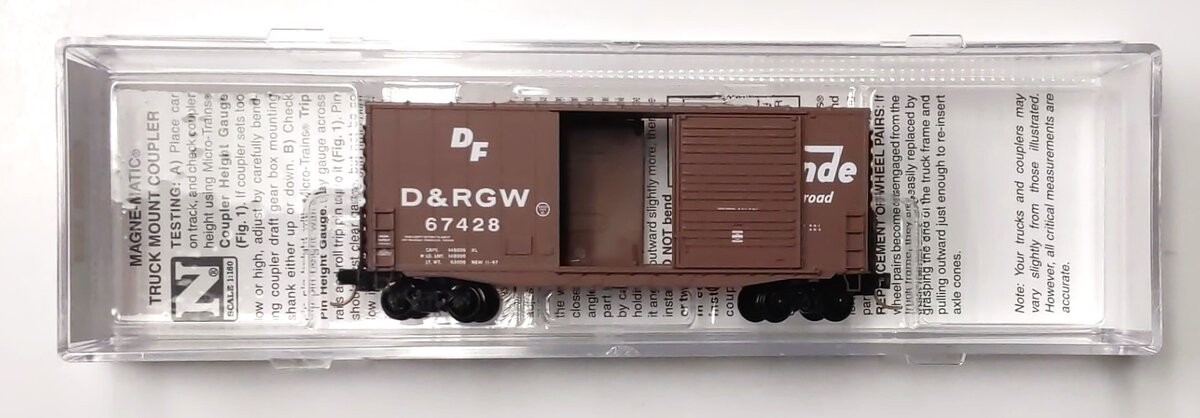 Atlas 50002350 N Green Bay & Western PS-1 40' Boxcar with 6' Door #867
