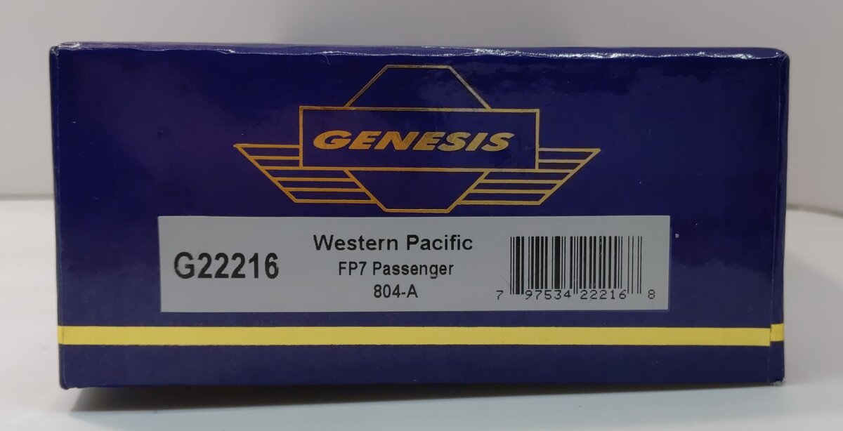 Athearn G22216 HO Western Pacific FP-7A Diesel Locomotive #804-A