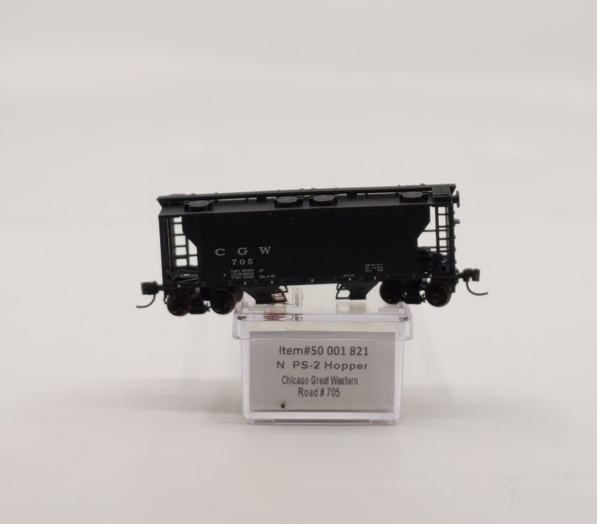Atlas 50001821 N Chicago Great Western PS-2 2-Bay Covered Hopper #705