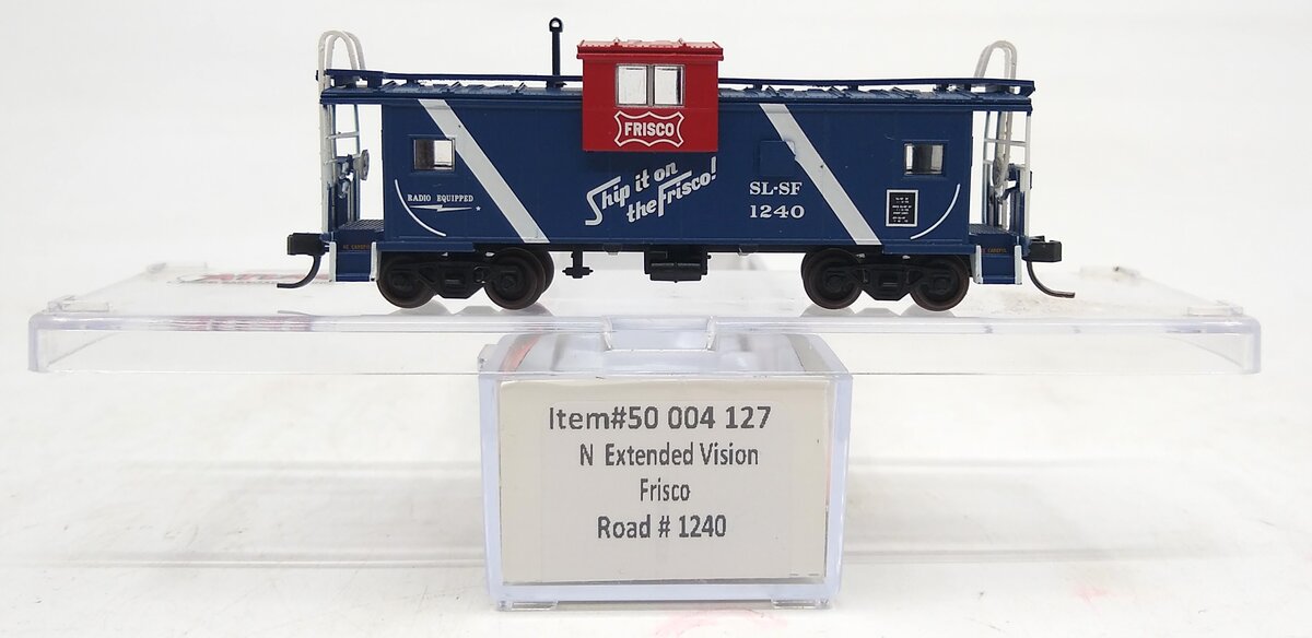 Atlas 50004127 N Frisco Extended Vision Caboose #1240