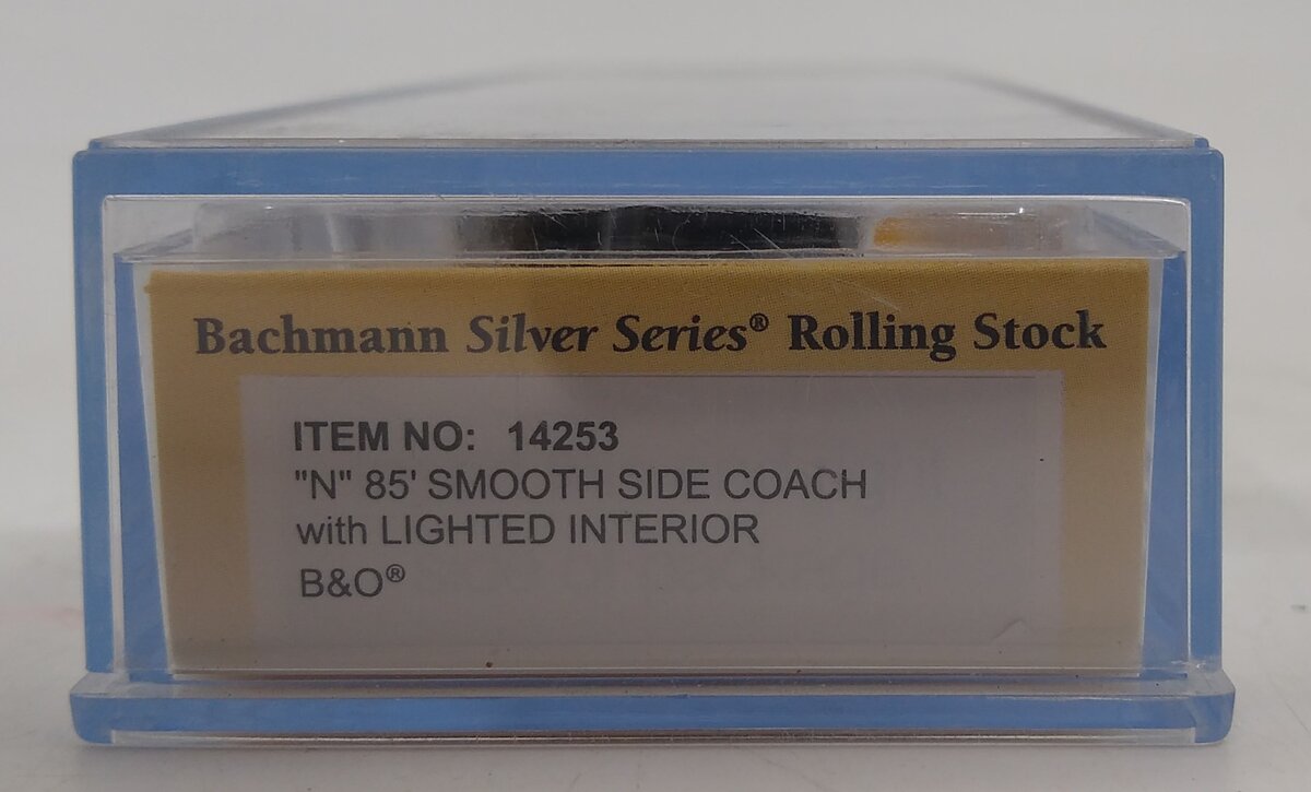 Bachmann 14253 N Baltimore & Ohio "Avondale" 85' Smooth-Side Coach Passenger Car