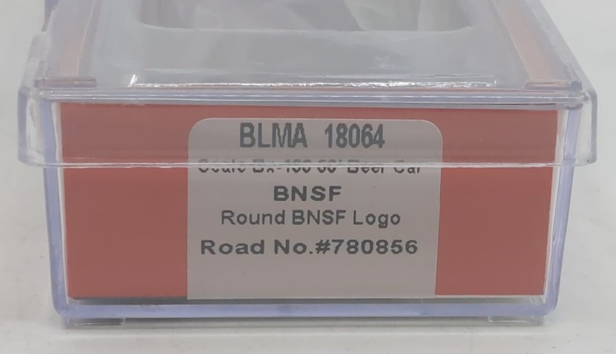 BLMA Models 18064 N Burlington Northern Santa Fe 60' Beer Car Bx-166 #780856