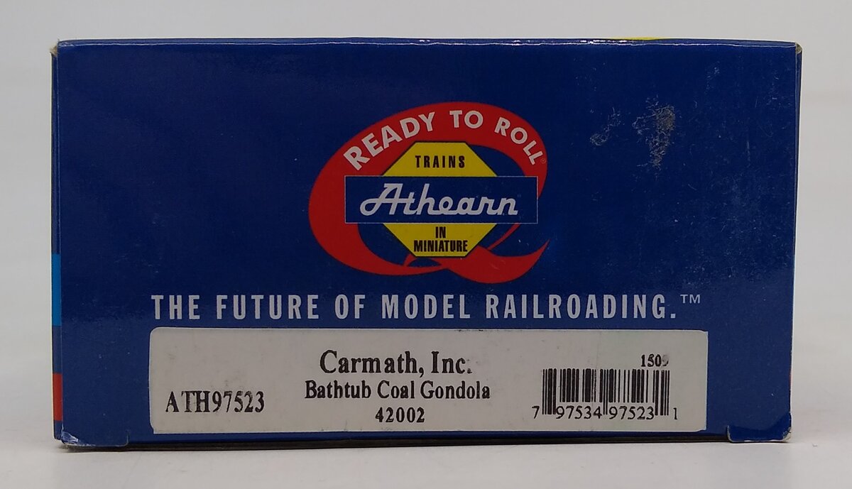 Athearn 97523 HO CMHX Bathtub Gondola w/Coal Load RTR #42002