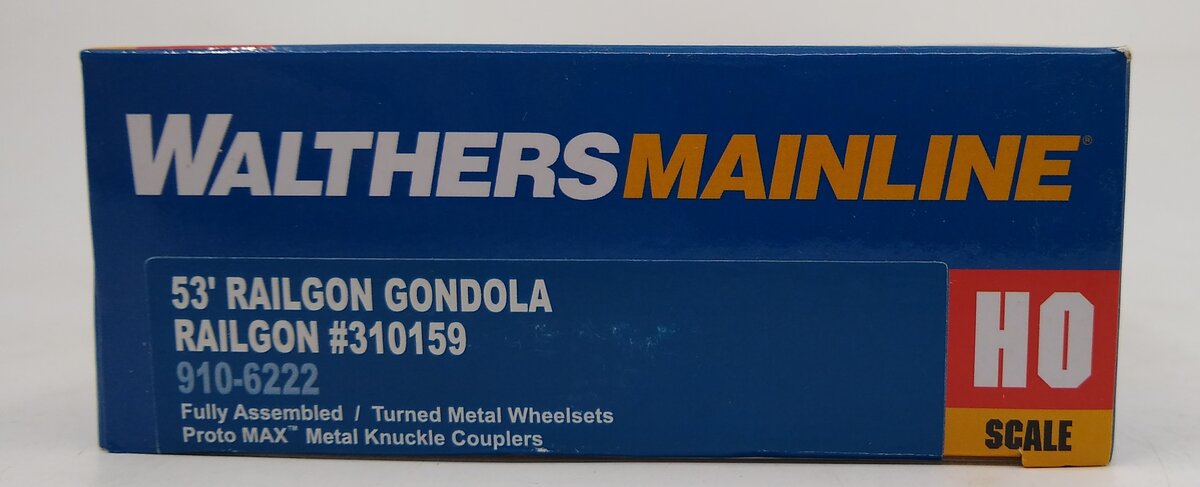 Walthers 910-6222 HO 53' Railgon GONX #310159