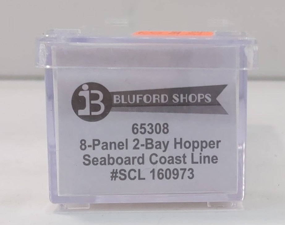 Bluford Shops 65308 N Seaboard Coast Line 8-Panel 2-Bay Hopper #160973