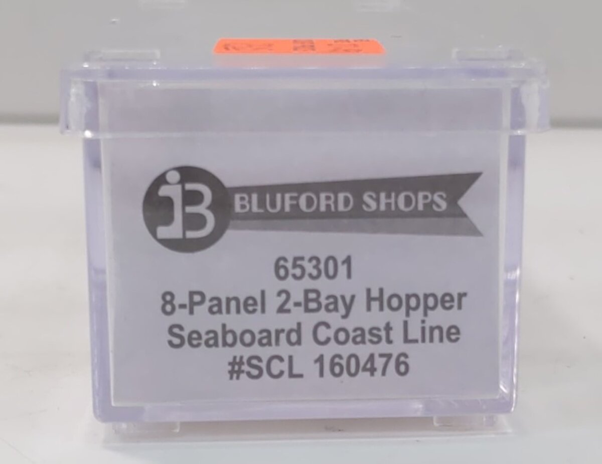 Bluford Shops 65301 N Seaboard Coast Line 8-Panel 2-Bay Hopper #160476