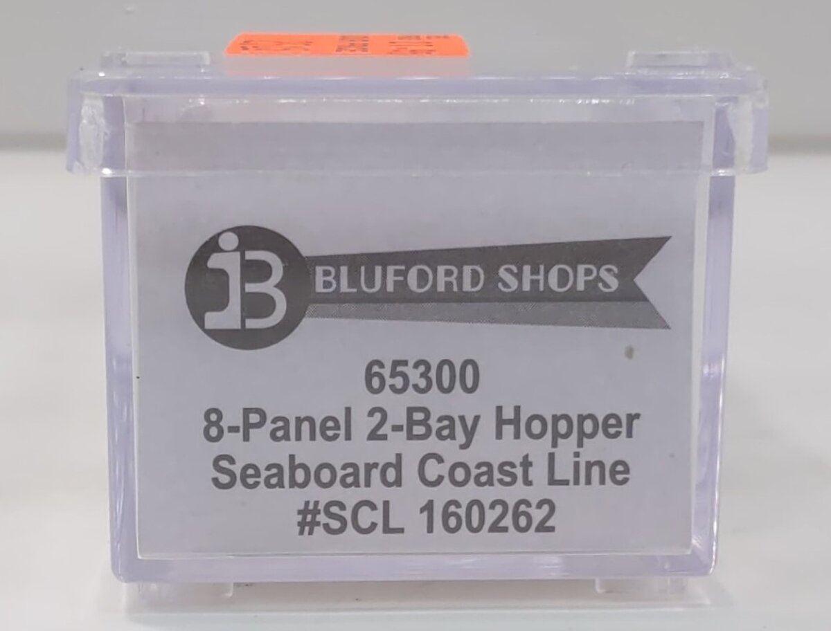 Bluford Shops 65300 N Seaboard Coast Line 8-Panel 2-Bay Hopper #160262