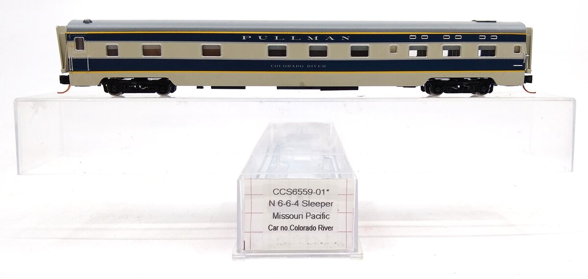 Centralia Car Shops CCS6559-01 N MP "Colorado River" 6-6-4 Sleeper cAR LN/Box