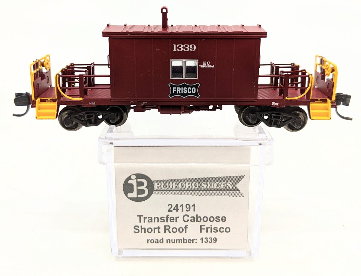 Bluford Shops 24191 N St. Louis-San Francisco Steel Transfer Caboose #1339 LN/Box