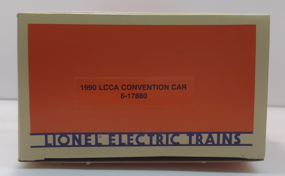 Lionel 6-17880 O Gauge LCCA 1990 Denver & Rio Grande Western Woodside Caboose LN/Box