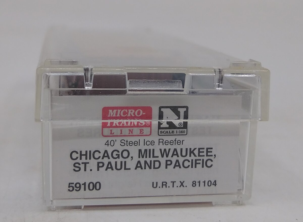Micro-Trains 05900100 N URTX 40' Steel Side Ice Reefer #81104 LN/Box